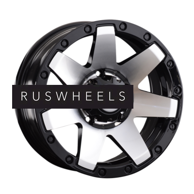 Диски LS 9x20/6x139,7 ET20 D100,1 881 BKF (конус, Колпак+лого)