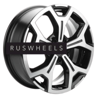 Диски Khomen Wheels 6,5x17/5x108 ET33 D60,1 KHW1710 (Chery Tiggo 7pro) Black-FP