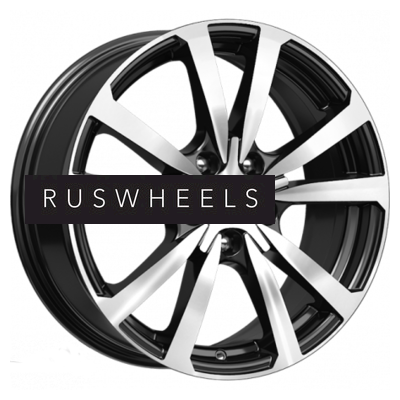 Диски iFree 7x17/5x114,3 ET39 D60,1 Бэнкс (КС645) Блэк Джек