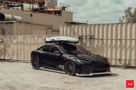 Диски Vossen HFX-1 19x8.5, Цвет: Gloss Black (5 болтов)