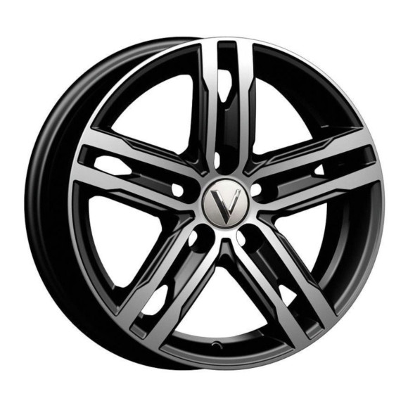 Диски Вектор 6,0\R15 5*114.3 ET46 d67.1 Алмаз черный Диски Вектор 6,0\R15 5*114.3 ET46 d67.1 Алмаз черный