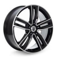 Диски КиК 7,0\R18 5*112 ET43 d57.1 Алмаз черный