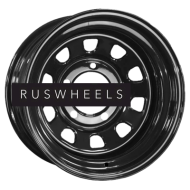 Диски ZEPP 4x4 7x16/5x139,7 ET25 D110 УАЗ Semicircle Gloss Black (LTM)