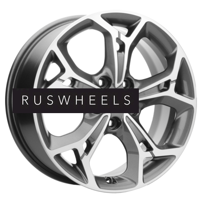 Диски Khomen Wheels 7x17/5x114,3 ET48 D67,1 KHW1702 (Kia K5) Gray-FP Диски Khomen Wheels 7x17/5x114,3 ET48 D67,1 KHW1702 (Kia K5) Gray-FP
