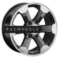 Диски Replay 7,5x18/6x139,7 ET25 D106,1 TY69 BKF (пш)