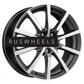 Диски iFree 7x17/5x114,3 ET45 D67,1 Big Byz (КС680) Блэк Джек