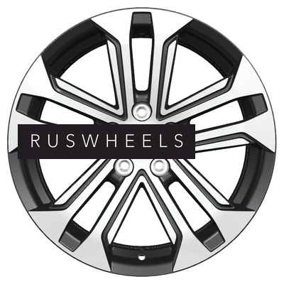 Диски Khomen Wheels 7x18/5x114,3 ET38 D67,1 KHW1803 (Outlander) Black-FP