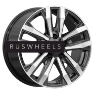 Диски КИК 8x18/5x150 ET60 D110,1 Мичиган (КС1107) Алмаз черный Диски КИК 8x18/5x150 ET60 D110,1 Мичиган (КС1107) Алмаз черный