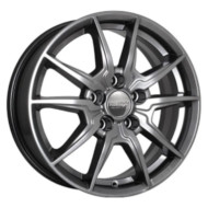 Диски КиК 6.5\R16 5*112 ET46 d57.1 Дарк платинум