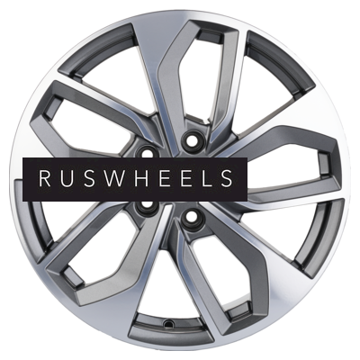 Диски Khomen Wheels 7x17/5x110 ET46 D63,3 KHW1703 (Changan CS35 Plus) Gray-FP