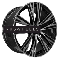 Диски PDW 8x18/5x114,3 ET35 D67,1 FF1083 Gloss Black Machine Face (PDW)