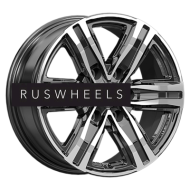 Диски КИК 7,5x17/6x139,7 ET38 D67,1 R8 (КС1174) Алмаз черный