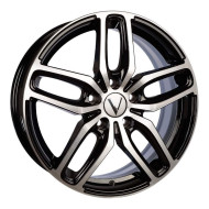 Диски Вектор  В199  6,5\R17 4*100 ET41  d60,1  Алмаз черный  [19904AB]