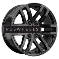 Диски LS 9x20/6x139,7 ET25 D100,1 1279 BK (конус, Колпак+лого)