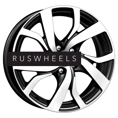 Диски КИК 6,5x16/5x105 ET39 D56,6 Палермо-оригинал (КС607) Алмаз черный Диски КИК 6,5x16/5x105 ET39 D56,6 Палермо-оригинал (КС607) Алмаз черный