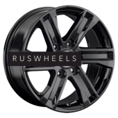 Диски LS 8x17/6x139,7 ET36 D100,1 1359 BK (конус, Колпак+лого)