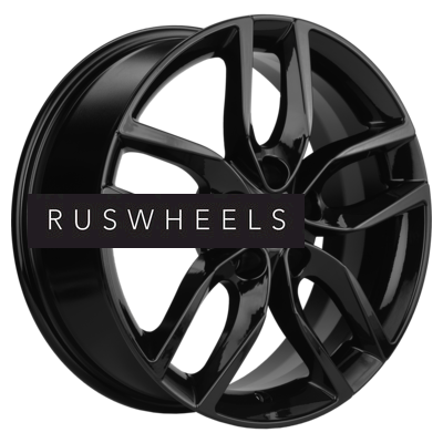 Диски Khomen Wheels 6,5x17/5x114,3 ET45 D60,1 KHW1708 (Toyota C-HR) Black
