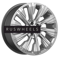 Диски КИК 7,5x19/5x114,3 ET38 D67,1 Галего (КС1039) Дарк платинум